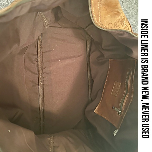 Force Ten Classic, Authentic Hand Made Genuine Leather Large Duffle Bag- UNISEX - Picture 10 of 10